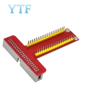 Akcesoria Raspberry Pi 3B +/4B karta rozszerzenia GPIO typu T kabel 40P 3